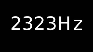 Speaker Sound Test 2323Hz
