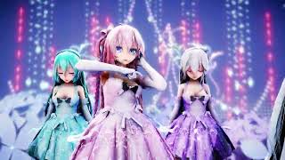 【MMD】気まぐれメルシィ-Kimagure Mercy-【Luka×Haku×言和×Miku×Rin】