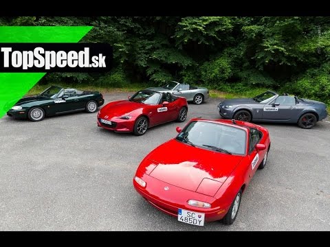 Porovnanie 4 generácií Mazda MX-5 (NA, NB, NC, ND) - TOPSPEED.sk obrazok