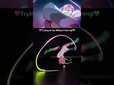 Mitsuri Kanroji cosplay from Demon Slayer with LED Ribbon by ​⁠@mplusplus_official3455