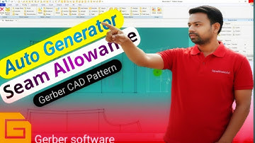 Auto Generator Seam allowance, from DXF Files, Gerber CAD software. Beginning Bangla Tutorial