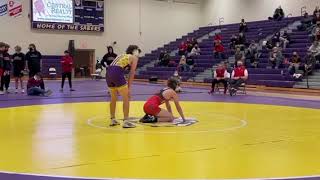 152- Noah Thein (Central DeWitt) over Sam Thines (Maquoketa) (Fall 1:48)