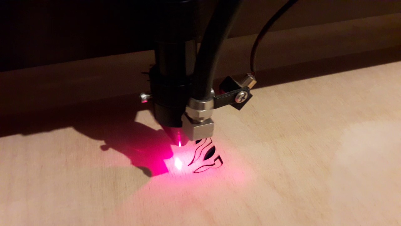 Лазерный станок Халк 90 и фанера 4 мм. - YouTube