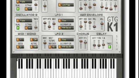 Moog modular -V2  Bizune  GTG K1