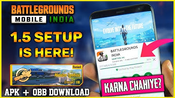 HOW TO UPDATE BGMI V 1.5.0 🔥 | BATTLEGROUND MOBILE INDIA VERSION 1.5.0 UPDATE DOWNLOAD LINK
