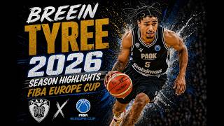 BREEIN TYREE WAS A PROBLEM ALL SEASON 😳 | 2026 FIBA Europe Cup Highlights