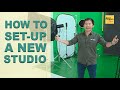 BEST VIDEO on How To Set-up A New Studio