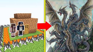 Rồng Thần Hydra Tấn Công Nhà Được Bảo Vệ Bởi bqThanh và Ốc Trong Minecraft