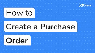 How to Create a Purchase Order (Mobile)