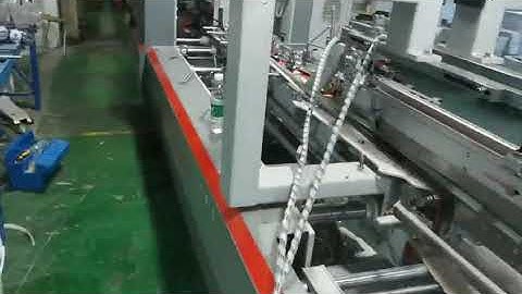 YL-800PC-B red pocket folder gluer