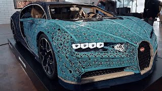 Watch: World's first car built from LEGO bricks unveiled in Denmark