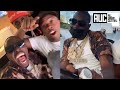 Bobby Smurda Pulls Up On 42 Dugg & Yo Gotti Steals Golf Cart At Arena