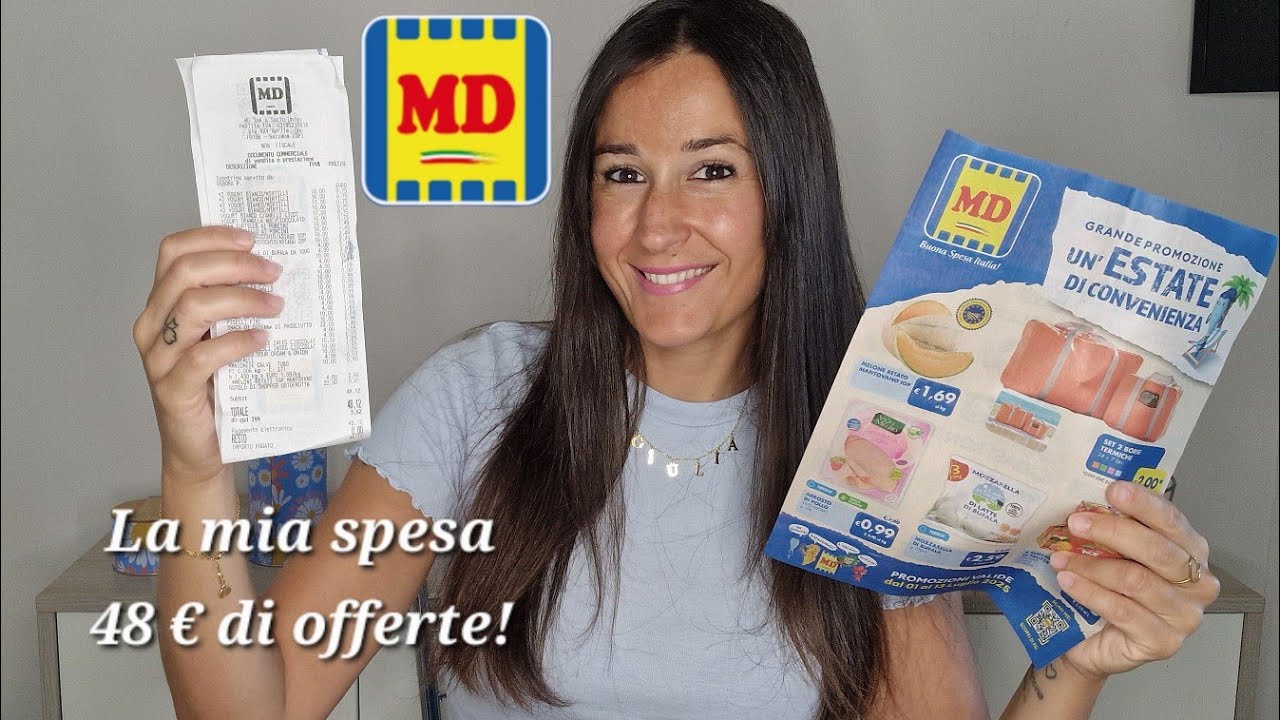 Spesa da MD💫 Cosa ho preso con 48,00 € di solo offerte 😇
