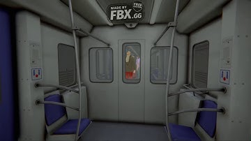【2K】 Subway Simulator 3D Insular line Passenger Mode