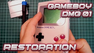 GAMEBOY RESTORATION | DMG-01 REPAIR | RETROGAMING NINTENDO REFURB