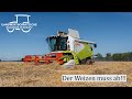 Weizenernte 2025 | Getreideernte mit einem Claas Tucano 320 Mähdrescher | Combine Harvester | 4K