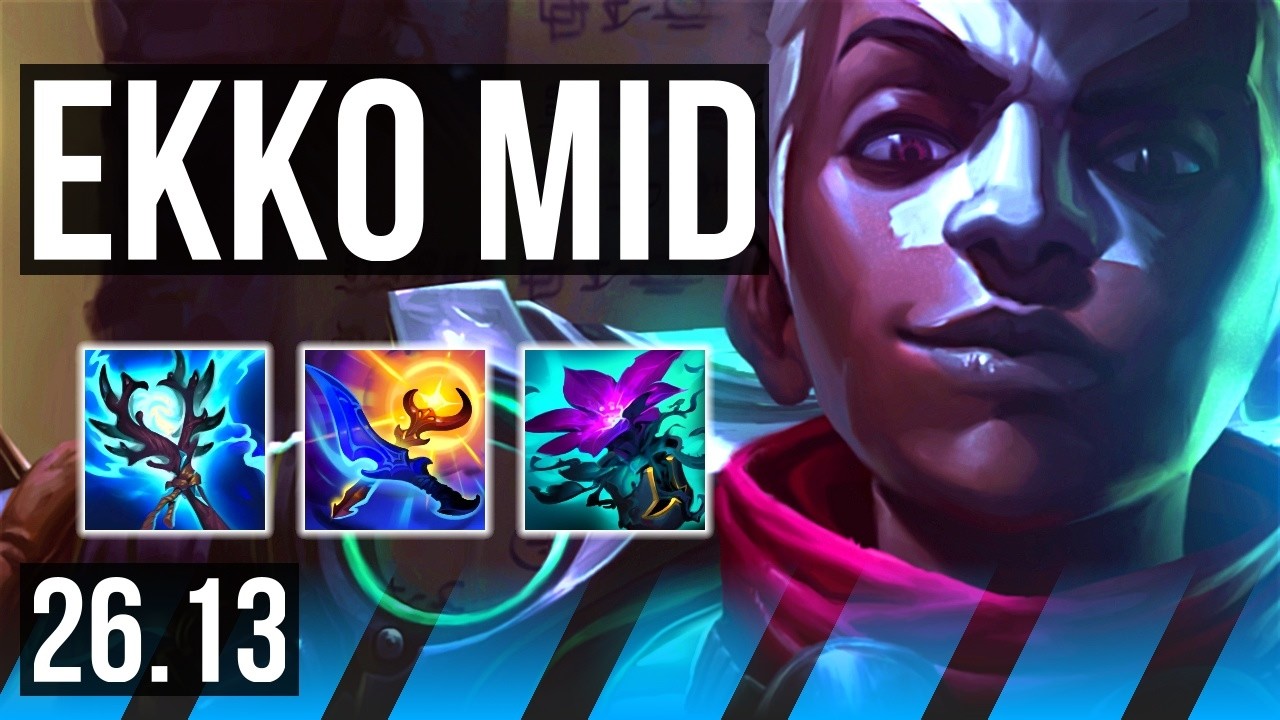 EKKO vs HWEI (MID) | 59K damage | EUW Challenger | 26.13 - YouTube