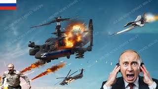 🔴Shocking Incident: 15 Russian Ka-52 Helicopters Shot Down by US F-16s Missile ~ Arma 3
