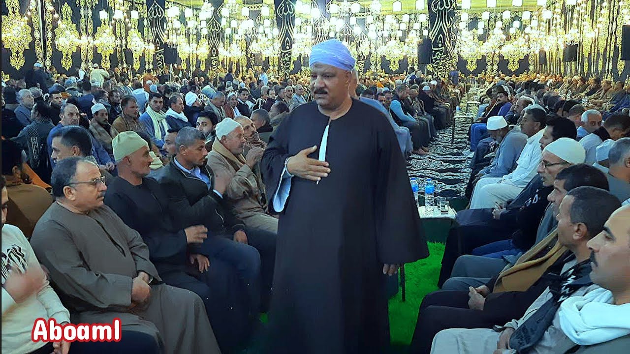 الشيخ أحمد سالمان العشاء محصلتش اتحدك تعمل كده تانى اكبر مليونية الحاج مهيب تلا المنوفية  10/12/2022