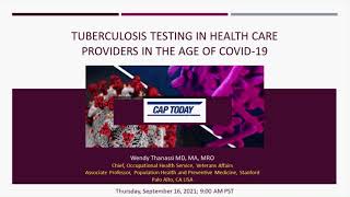 Tuberculosis testing for healthcare providers in the age of COVID-19