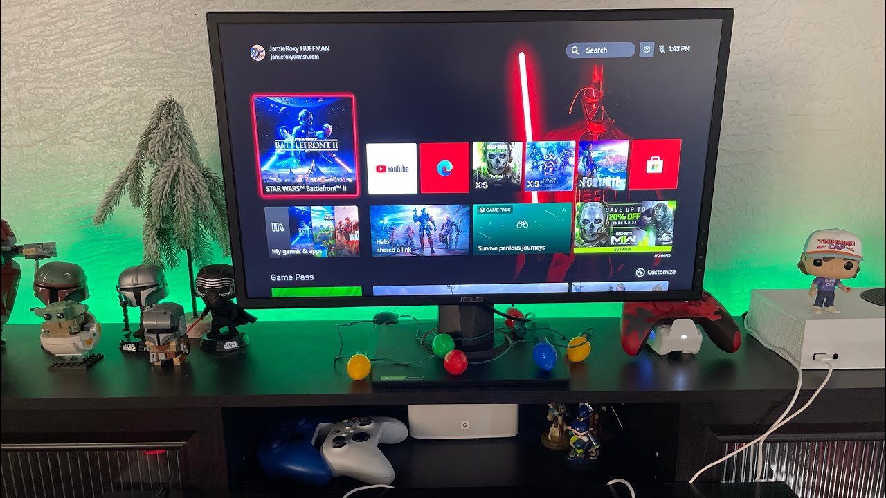 Xbox Series PC gaming setup tour #shorts #xbox #gaming - YouTube