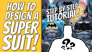 How to design a CUSTOM SUPERHERO COSTUME!!