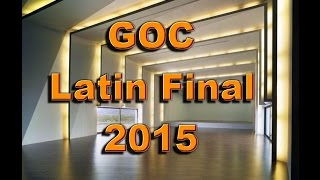 WDSF Latin Final German Open Championship 2015