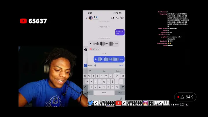 Central Cee dms Ishowspeed 😱 (MUST WATCH!!)