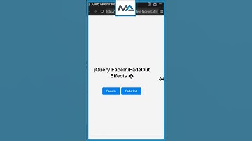 Create jQuery FadeIn/FadeOut Effects in 60 Seconds! ⏱️🎭 (jQuery, HTML, CSS) #shorts