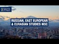 Russian east european  eurasian studies msc  university of glasgow