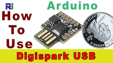 Start using Digispark USB ATtiny85 Arduino board with blink and relay example RJT114