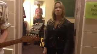 Sheryl Crow - Backstage @ Kravis Center in West Palm Beach (18 Feb 2013)