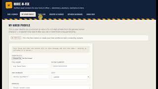 Hire n Fix a great app for home and office services, for hirers and repairers screenshot 2