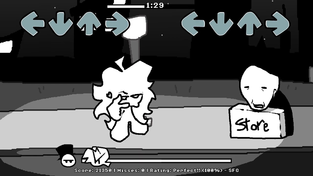 FNF: tophat guy: the journey across the 7 seas - shop guy (FC)