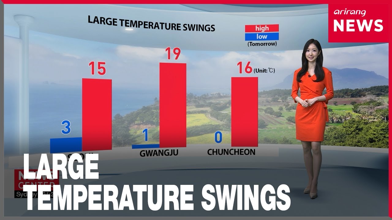 [Weather] Big temperature swings with a spring cold snap - YouTube