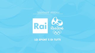 Rai - Bumper Rio 2016 (celeste - nuoto sincronizzato)
Bumper in onda dal 7 gennaio 2016 e utilizzato in chiusura di pubblicità, raffigurante uno degli sport presenti alle prossime olimpiadi. La Rai sarà infatti la tv ufficiale dellevento, con la trasmissione di tutte le gare dei giochi di Rio 2016. Rai - Bumper Rio 2016 (celeste - nuoto sincronizzato)