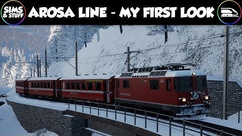 Train Sim World 2  |  Arosa Line  |  My First Look  |  Training And A Full Line Run