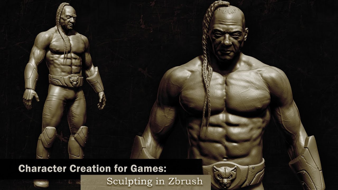 character concept art tutorial zbrush