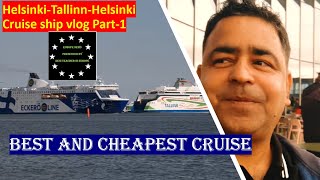 Sailing the Baltic Sea: A Cruise from Helsinki to Tallinn || ship part 1