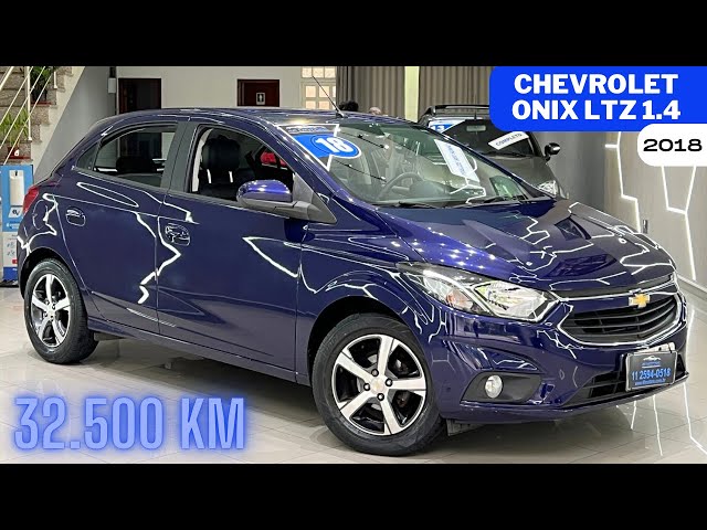 Chevrolet Onix LTZ 1.4 Manual 2018 @4fmotors BAIXO KM !!! 