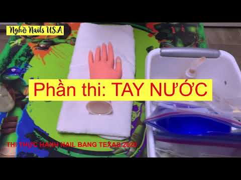 Video HƯỚNG DẪN THI THỰC HÀNH NAIL 2020 (MỚI NHẤT) BANG TEXAS - youtube