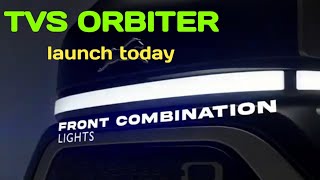 New electric scooter launch 🩵 today by TVS motor India#automobile #orbiter#tvs 2025