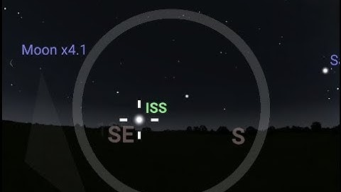 Observe the ISS with Stellarium Mobile PLUS