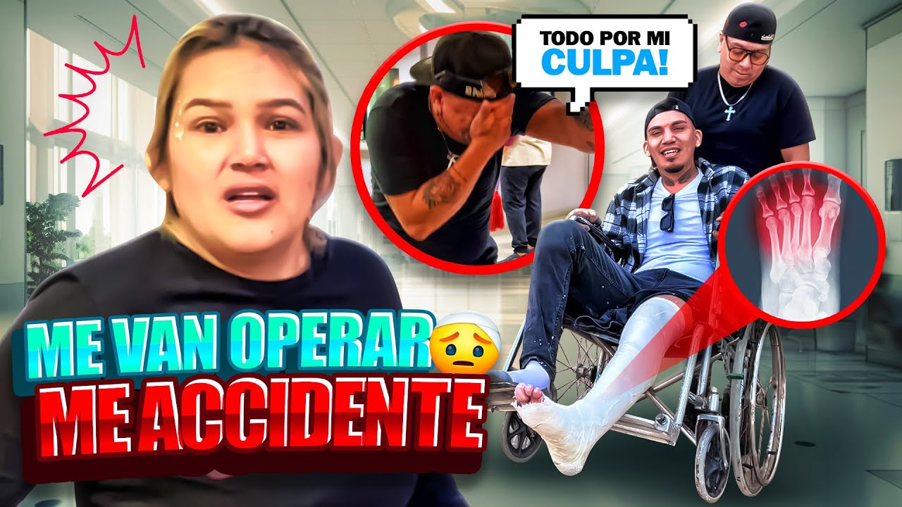 ME ACCIDENTÉ Y TERMINÉ EN EL HOSPITAL 🏥| ASI REACCIONÓ LA CHULE😰