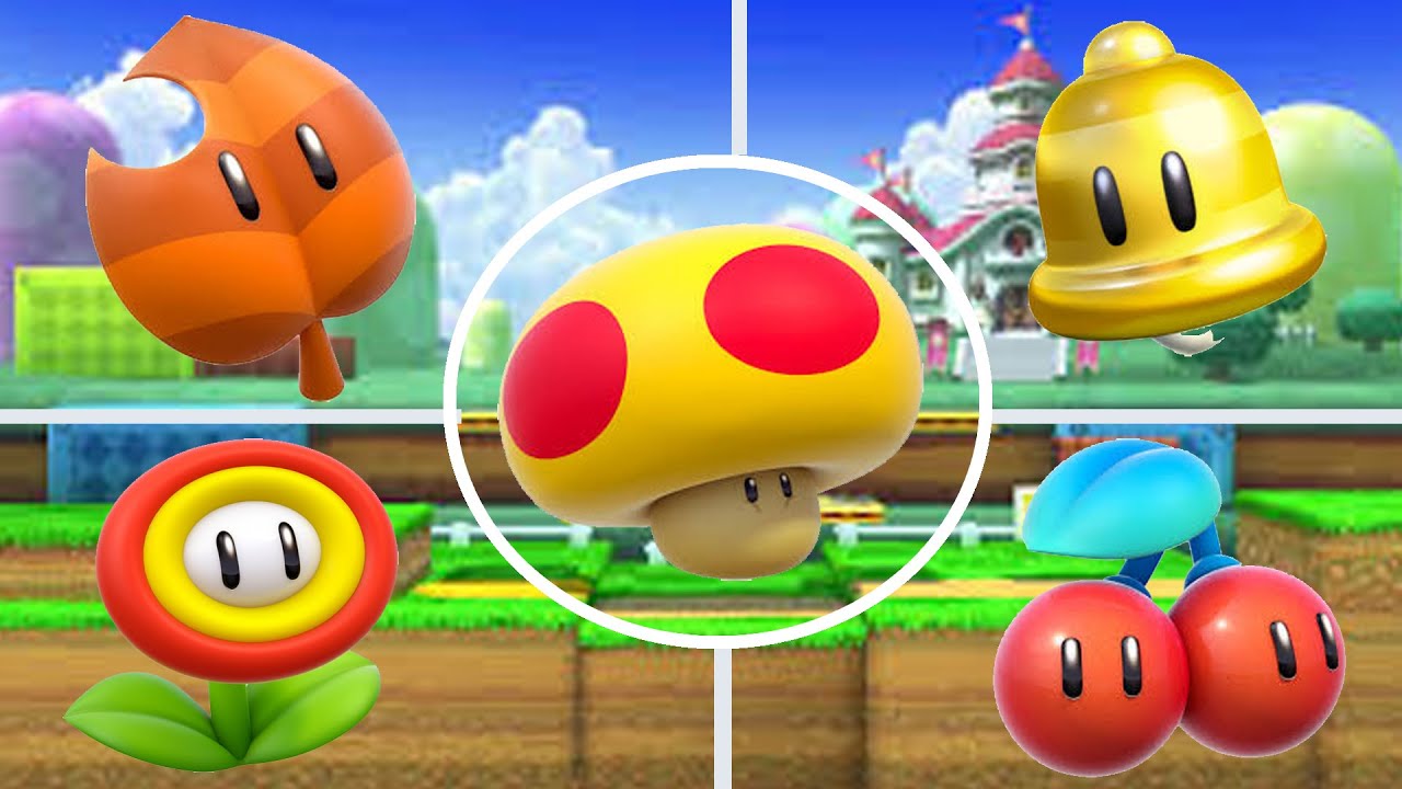 super mario 3d world power ups