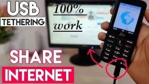 100% right, Jio Phone Se PC Me Net Chalaye/Share Jio Phone Internet to PC/Computer