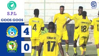 Goos Gooska Elman 4-0 Geeska Afrika Somali Premier League 20202021.