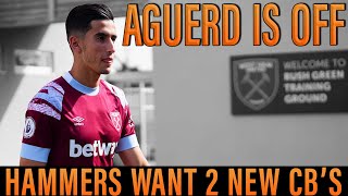 Nayef Aguerd Set to Leave West Ham Amid Defensive Crisis - Transfer Updates as Hammers want 2X CB's