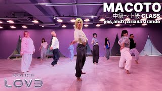 Download Lagu 【MACOTO CLASS】 MACOTO (from. Rht) REGULAR CLASS : yes,and? - Ariana Grande.