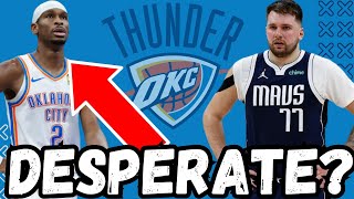 Are the OKC Thunder in TROUBLE Against Dallas Mavericks?